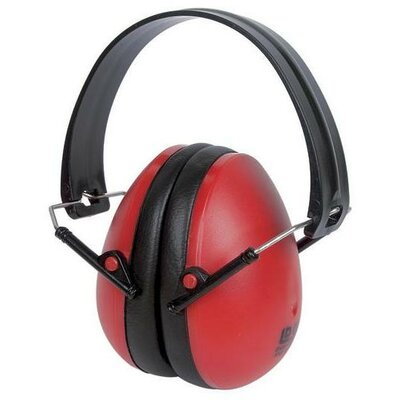 Fejpántos, kapszulás hallásvédő fültok, zajcsillapító fülvédő 24dB Wolfcraft &quot Compact&quot 4865000
