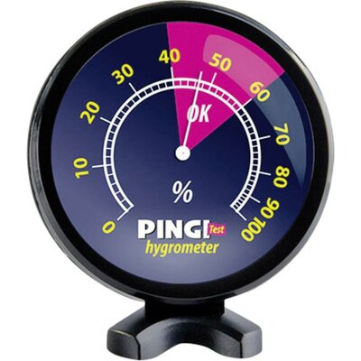 Analóg légnedvességmérő, páratartalom mérő, Pingi PHT-100-EDFN