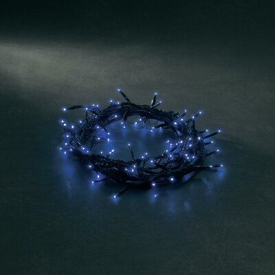 Kültéri karácsonyfa világítás, 180 kék mikró izzóval, 1216 cm, Konstsmide 2084-400
