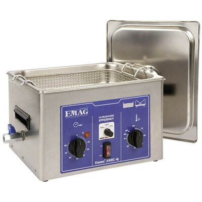 Ultrahangos tisztító, 3,5 l, 250 W, 300 x 240 x 65 mm, rozsdamentes acél, Emag EMMI-35 HC-Q 60086