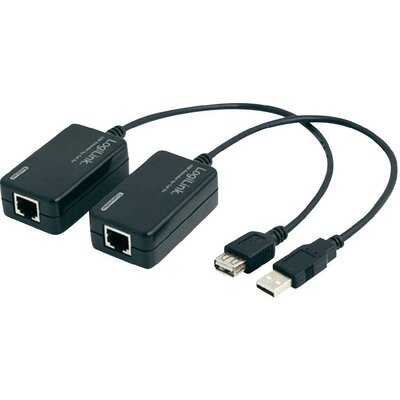 USB 2.0 jeltovábbító 60 m-ig, LogiLink UA0021D