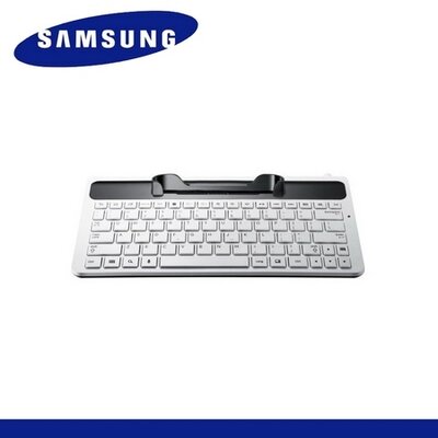 Samsung ECR-K18AWEG Asztali állvány, billentyűzettel (QWERTY, angol nyelvű) FEHÉR [Samsung Galaxy Tab 7.7 (P6800)]