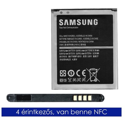 Samsung EB-L1M7FLU gyári akkumulátor 1500 mAh Li-ion, NFC-vel - Samsung Galaxy S3 mini (GT-I8190), Samsung Galaxy S3 mini VE (GT-I8200)