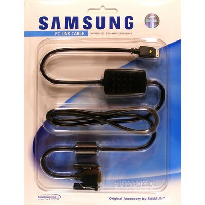Samsung APCBS20SBE Adatátvitel adatkábel (RS-232) FEKETE [Samsung GT-E2152, SGH-M110, SGH-M600]