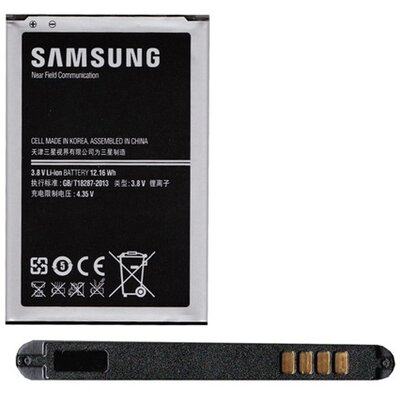 Samsung EB-B800BEBEC gyári akkumulátor 3200 mAh Li-ion - Samsung Galaxy Note 3. (SM-N9000), Galaxy Note 3. LTE (SM-N9005)
