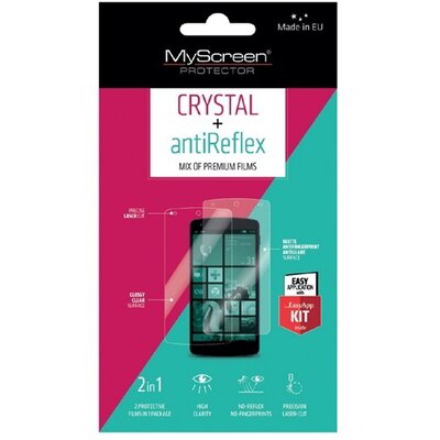 Myscreen Crystal/Antireflex Kijelzővédő fólia (2 féle típus) Átlátszó / Tükröződésmentes [Sony Xperia Z1 Compact (D5503)]