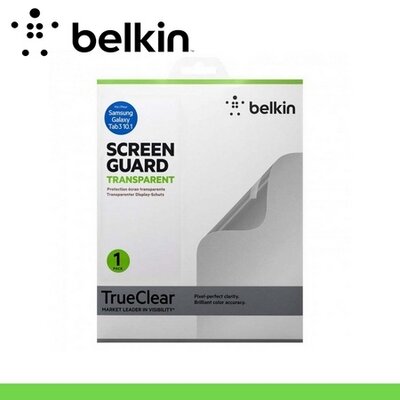 Belkin F7P107VF BELKIN Kijelzővédő fólia (1 db-os, teljesen átlátszó) CLEAR [Samsung Galaxy Tab3 10.1 (P5200), Galaxy Tab3 10.1 (P5210)]