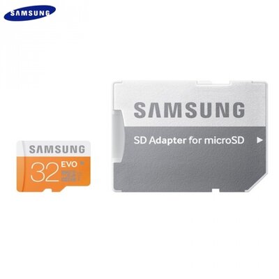 Samsung MB-MP32DA/EU memóriakártya TransFlash 32 GB (microSDHC EVO - Class 10, UHS-1) + SD adapter
