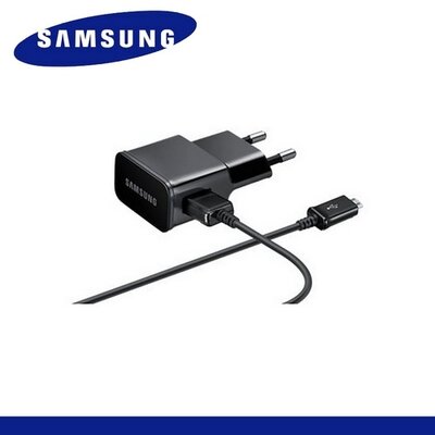 Samsung ETA-U90EBE Hálózati töltő USB aljzat (ECC1DU4BBE/ECB-DU5AB microUSB kábel, 5V / 2000mA) FEKETE