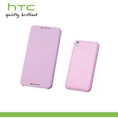 Htc HC V950_P Műanyag telefontok (FLIP, oldalra nyíló) Rózsaszín [HTC Desire 816]