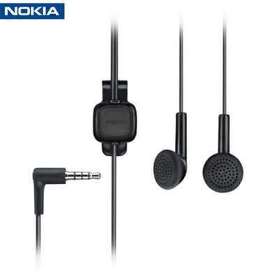 Nokia WH-102_B Headset SZTEREO (3.5 mm, HS-125), fekete