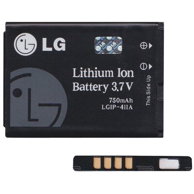 Lg LGIP-411A gyári akkumulátor 750 mAh Li-ion (SBPL0093602) - LG KF510, KG120, KG275
