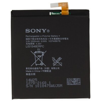 Sony 1278-2168 / LIS1546ERPC gyári akkumulátor 2500 mAh Li-Polymer - Sony Xperia C3 (D2533), Xperia T3 (D5103)