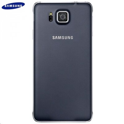 Samsung EF-OG850SBEG Akkufedél FEKETE [Samsung Galaxy Alpha (SM-G850)]