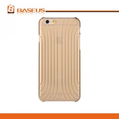 Baseus LSAPIPH6-BC0V BASEUS SEASHELL LINE műanyag hátlapvédő telefontok Átlátszó Arany [Apple iPhone 6 4.7, Apple iPhone 6S 4.7]