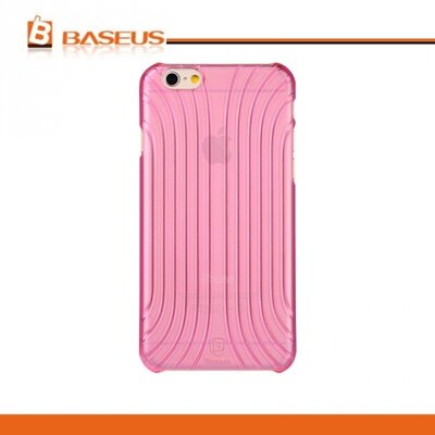 Baseus LSAPIPH6-BC0R BASEUS SEASHELL LINE műanyag hátlapvédő telefontok Átlátszó Rózsaszín [Apple iPhone 6 4.7", iPhone 6S 4.7"]
