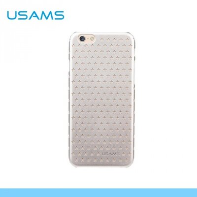 Usams IP6FX02 USAMS STARRY Twinkle műanyag hátlapvédő telefontok (csillagminta) Ezüst [Apple iPhone 6 4.7", iPhone 6S 4.7"]