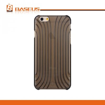 Baseus LSAPIPH6-BC01 BASEUS SEASHELL LINE műanyag hátlapvédő telefontok Átlátszó Fekete [Apple iPhone 6 4.7", iPhone 6S 4.7"]