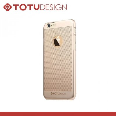 TOTU Ambulatory műanyag Hátlapvédő telefontok (lyukacsos mintás) Arany [Apple iPhone 6 4.7", iPhone 6S 4.7"]