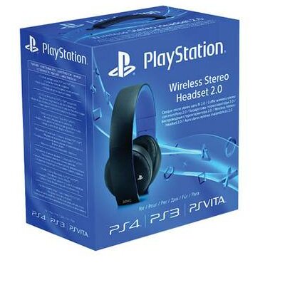 PlayStation 4 Gold sztereó fejhallgató fekete (PS4)
