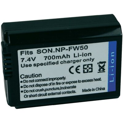 NP-FW50 Sony kamera akku 7,2 V 700 mAh, Conrad energy