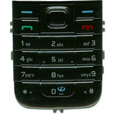 Készülék billentyűzet, fekete [Nokia 6233]