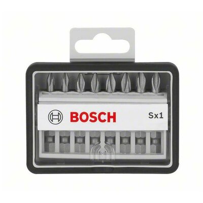 Bosch 2607002556 Csavarozó bit készlet Robust Line Sx extrakemény, 8 részes, 49mm, Ph