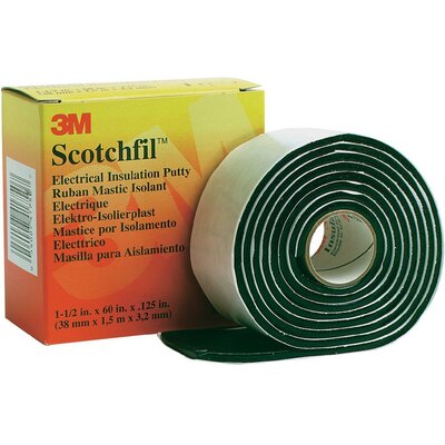 Repair tape 3M Scotchfil™ Fekete (H x Sz) 1.5 m x 38 mm Kaucsuk Tartalom: 1 tekercs
