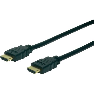 HDMI kábel [1x HDMI dugó 1x HDMI dugó] 10m fekete Digitus AK-330107-100-S