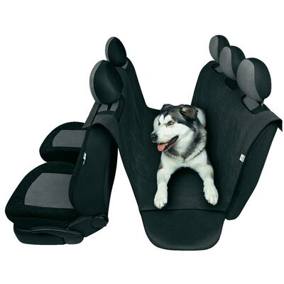 Autóülés védőtakaró kutya alá, hátsó ülésre rakható védőhuzat