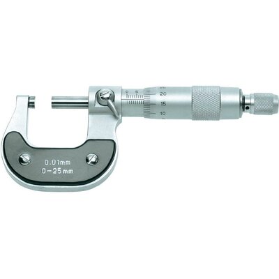 Mikrométer, analóg, kengyeles 50-75mm DIN 863 Helios Preisser 2304517