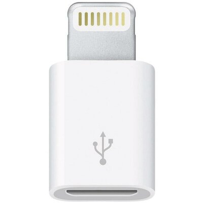 Apple Lightning - Micro USB átalakító adapter iPhone iPad iPod csatlakozókhoz MD820ZM/A