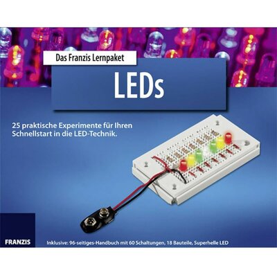 Tanulókészlet: LED-ek, 14 éves kortól, Franzis Verlag