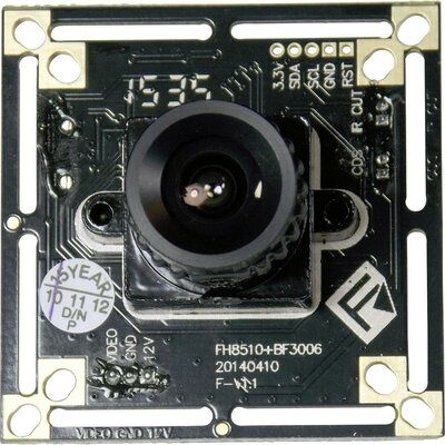 Színes panelkamera 3,6 mm-es (1/4) CMOS, felbontás 720 x 576 pixel, Conrad