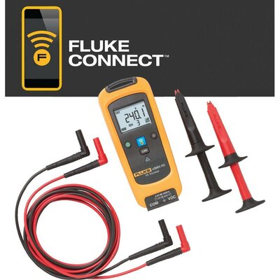 DC Egyenfeszültség mérő, adattárolós Voltmérő műszer, bluetooth kapcsolattal Fluke FLK-V3001 FC Fluke Connect™