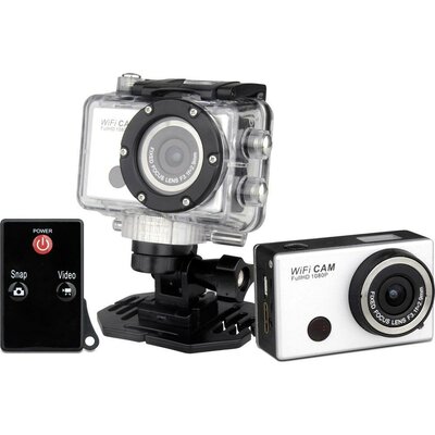 Vízálló HD-s Akciókamera, sportkamera WiFi-vel, Denver Action Cam AC-5000W