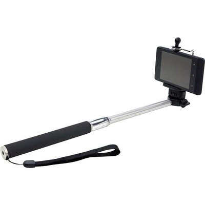 Selfie bot, monopod, teleszkópos fényképező rúd okostelefonokhoz max.116cm Dicota Selfie Stick Plus D31027