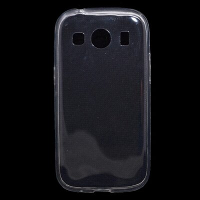 Hátlapvédő telefontok gumi / szilikon (ultravékony) Átlátszó [Samsung Galaxy Ace 4 LTE (SM-G357FZ)]