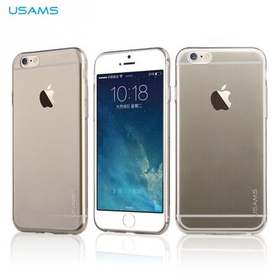 Usams IP6PSYS01 USAMS PRIMARY hátlapvédő telefontok gumi / szilikon Fekete [Apple iPhone 6+ Plus 5.5", iPhone 6S+ Plus 5.5"]