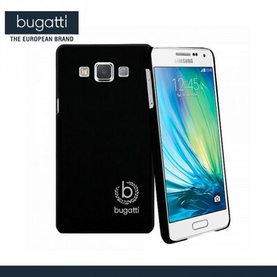 Bugatti 8721 BUGATTI ClipOnCover műanyag hátlapvédő telefontok Fekete [Samsung Galaxy A5 (SM-A500F)]