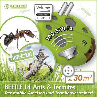 Hordozható hangya- és rovarriasztó, Isotronic Beetle L4 70515