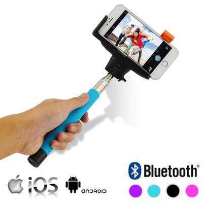 Bluetooth Selfie Bot Mobiltelefonhoz, Kék