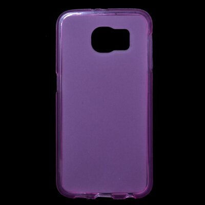 Hátlapvédő telefontok gumi / szilikon (fényes keret) Rózsaszín [Samsung Galaxy S6 (SM-G920)]
