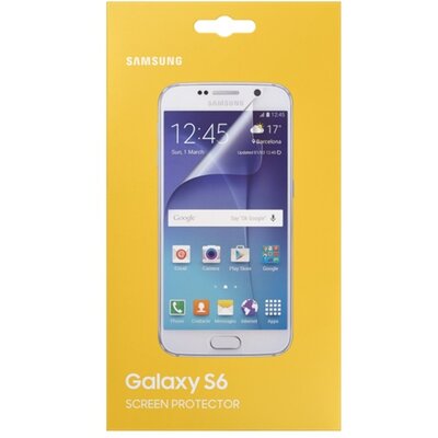 Samsung ET-FG920CTEGWW Kijelzővédő fólia (2 db-os) víztiszta átlátszó [Samsung Galaxy S6 (SM-G920)]