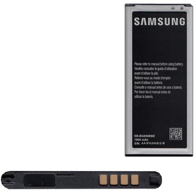 Samsung EB-BG850BBE/BBC gyári akkumulátor 1860 mAh Li-ion - Samsung Galaxy Alpha (SM-G850)