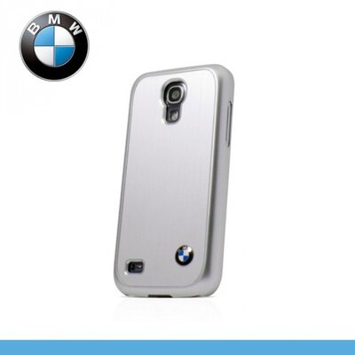Cg mobile BMHCS4MMBS BMW Signature alumínium hátlapvédő telefontok (műanyag keret) Ezüst [Samsung Galaxy S4 mini (GT-I9190), Galaxy S4 mini (GT-I9195), Galaxy S4 mini D