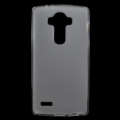 Hátlapvédő telefontok gumi / szilikon (fényes keret) Átlátszó [LG G4 (H815)]
