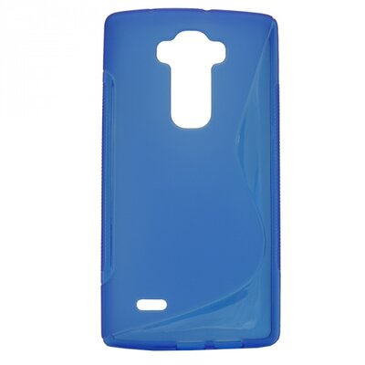 Hátlapvédő telefontok gumi / szilikon (S-line), Kék [LG G Flex2 (H955)]