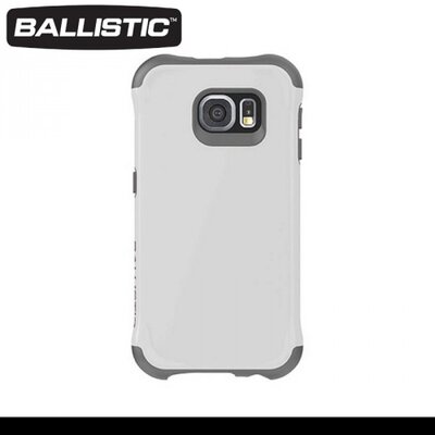 Ballistic UR1601-A13N BALLISTIC URBANITE műanyag hátlapvédő telefontok (gumi / szilikon belső, 180 cm-ig ütésálló) Fehér/Szürke [Samsung Galaxy S6 (SM-G920)]
