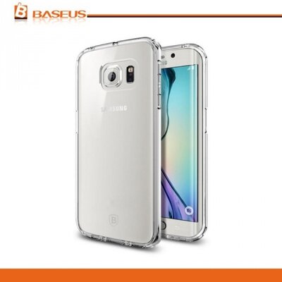 Baseus ARSAS6-02 BASEUS AIR hátlapvédő telefontok gumi / szilikon (0.6 mm, ultravékony, porálló) Átlátszó [Samsung Galaxy S6 (SM-G920)]